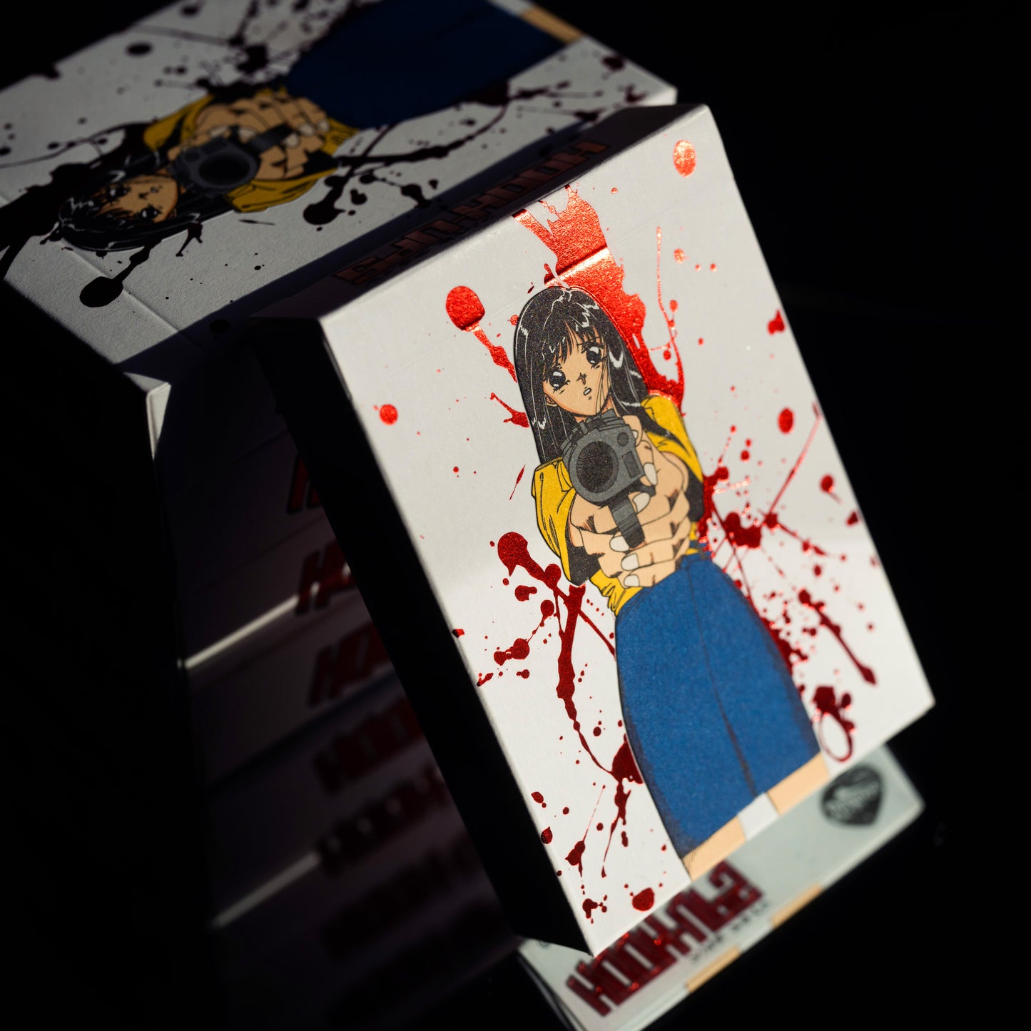 Barrel of a Gun LIMITED BLOOD SPLATTER FOIL DECK