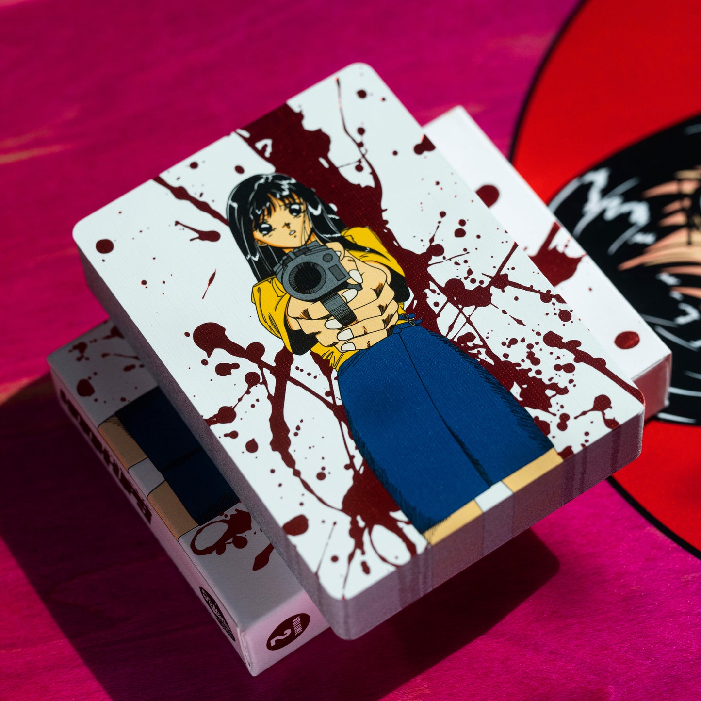 Barrel of a Gun LIMITED BLOOD SPLATTER FOIL DECK