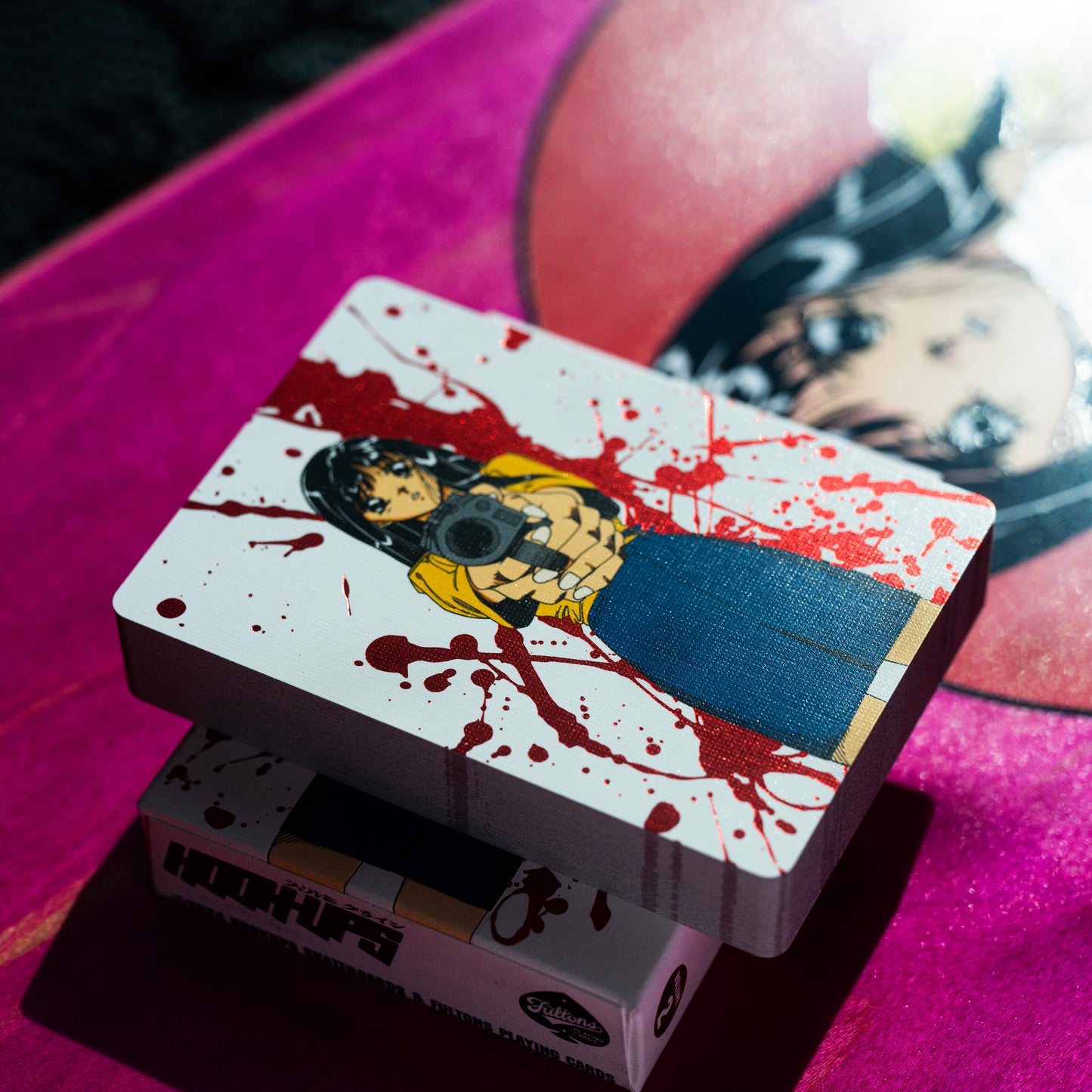 Barrel of a Gun LIMITED BLOOD SPLATTER FOIL DECK