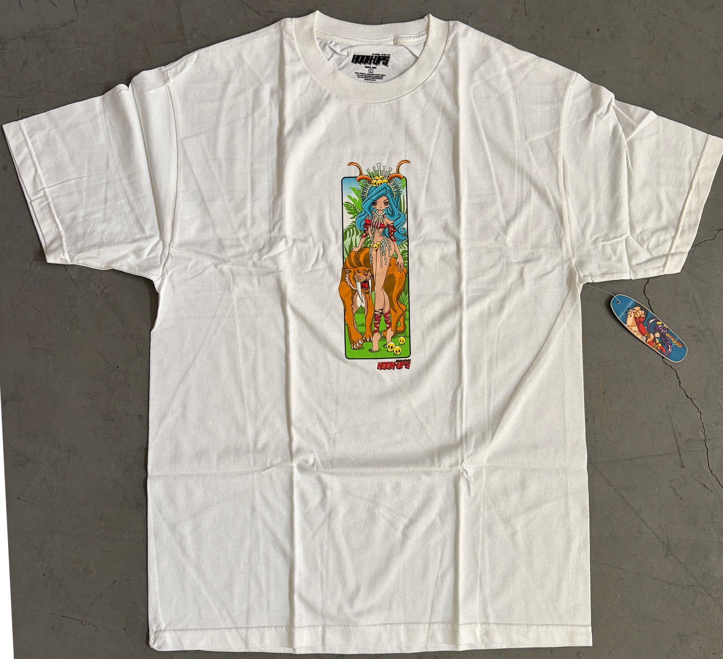 Princess Bone Bone - WHITE T-SHIRT - NEW OLD STOCK FROM 2010