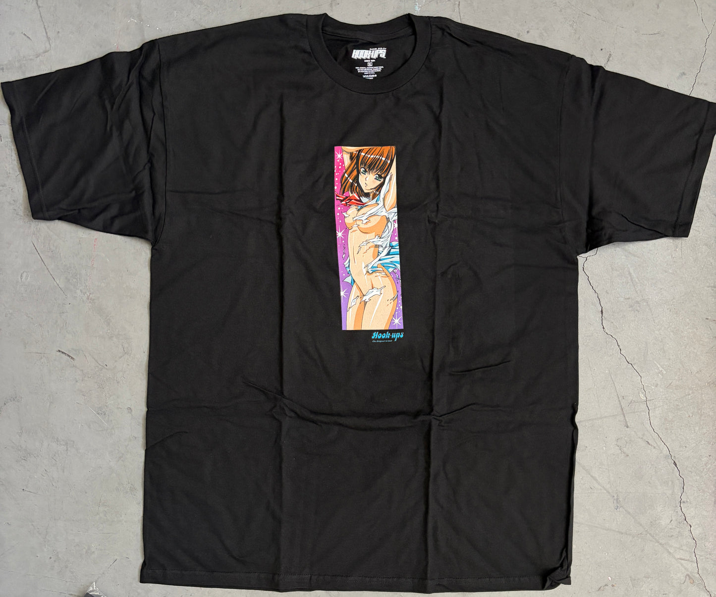 School Girl Jasmine T-shirt - BLACK - NEW OLD STOCK FROM 2014