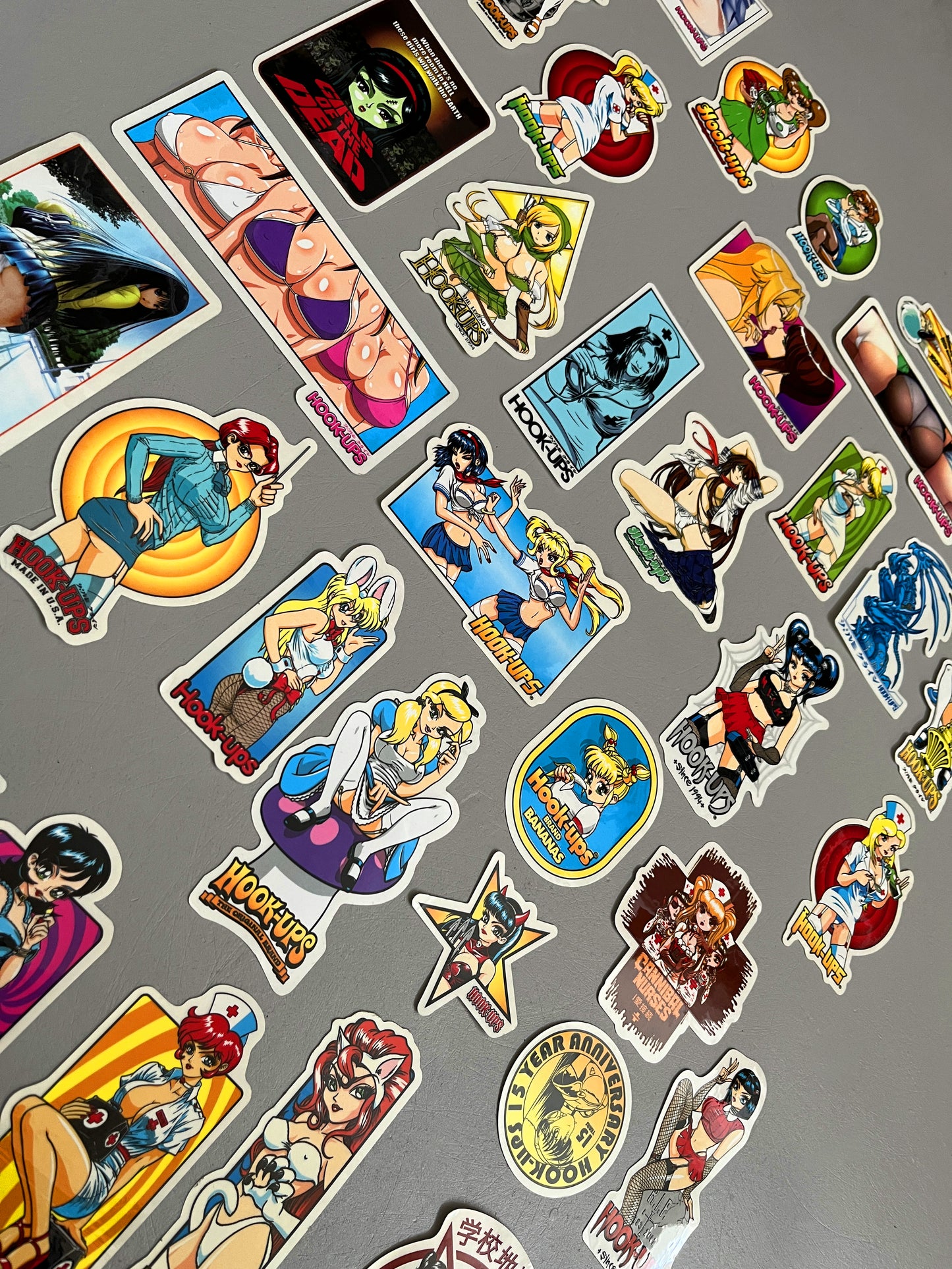 hook-ups VINTAGE sticker 36 mega pack