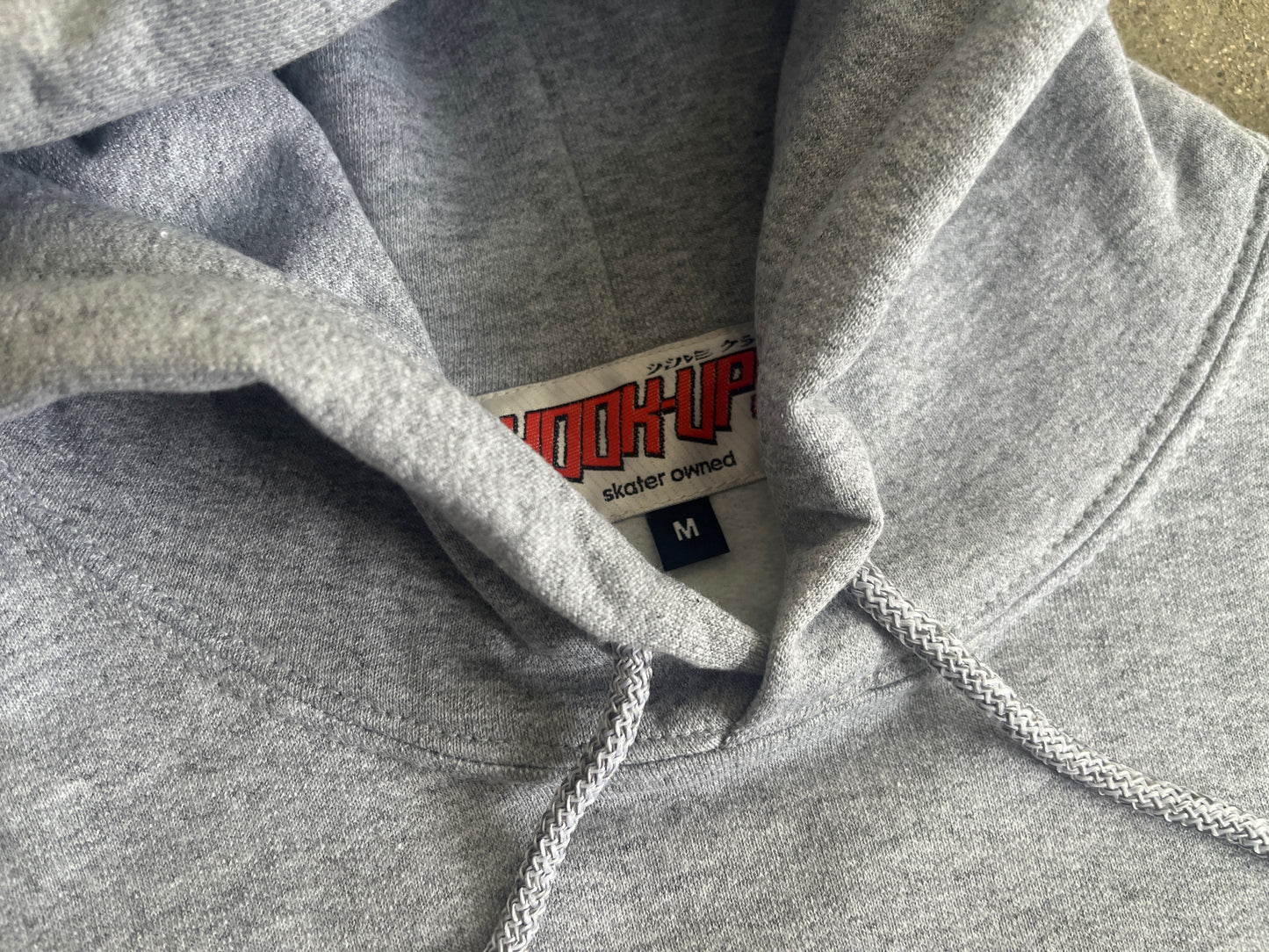 Barrel of a Gun Hooded Sweatshirt HEATHER GREY