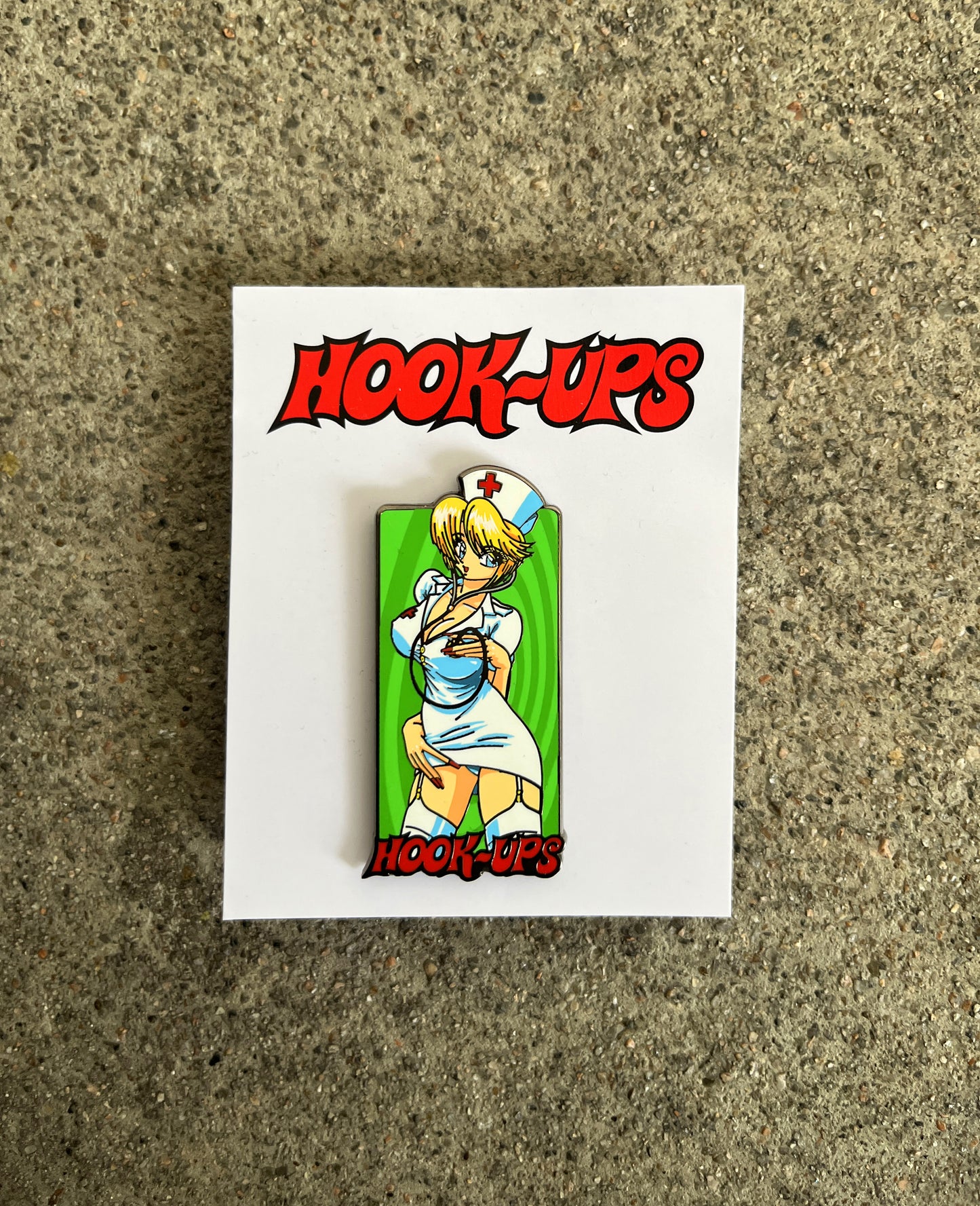 Nurse Girl Nikki hard enamel pin