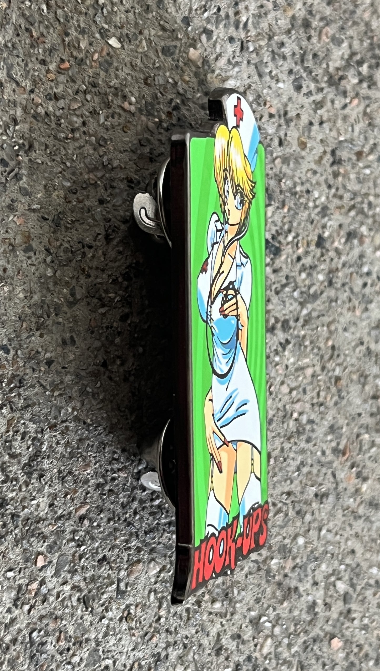 Nurse Girl Nikki hard enamel pin