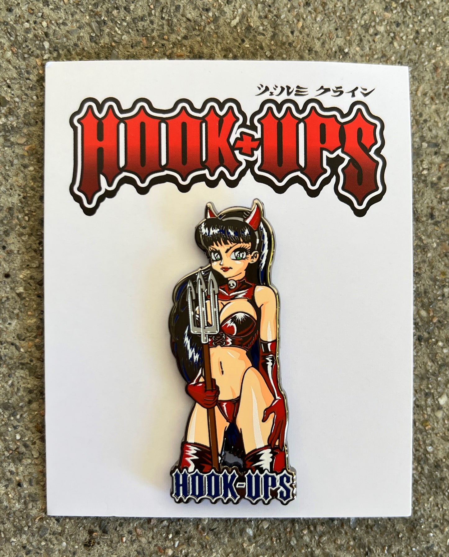 OG Devil Girl hard enamel pin
