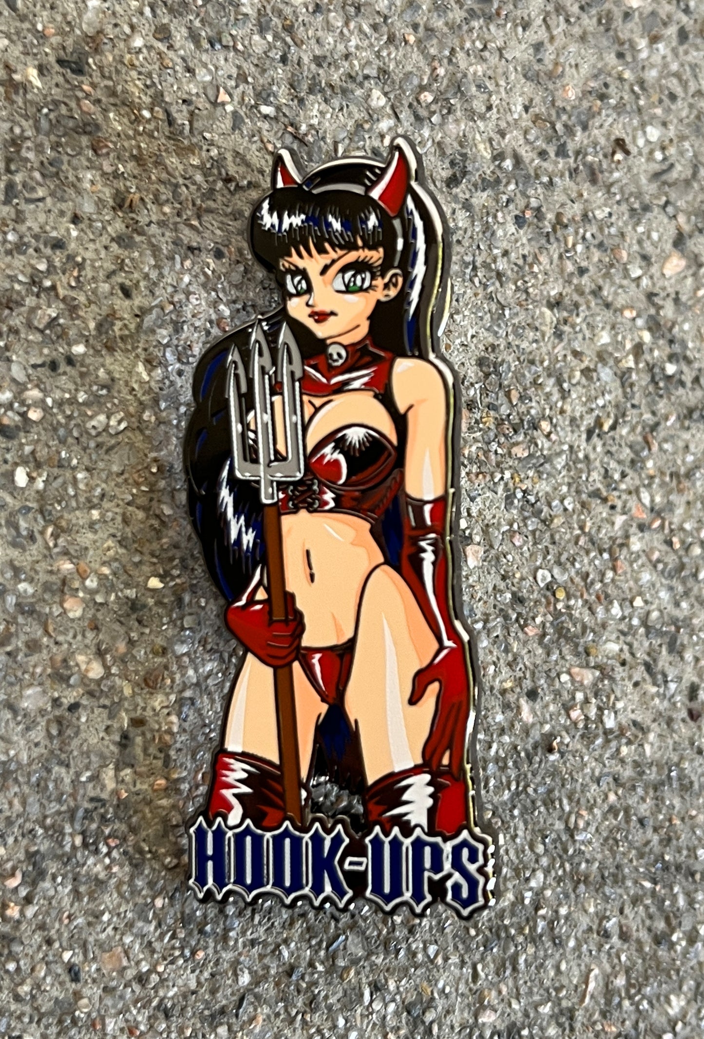 OG Devil Girl hard enamel pin