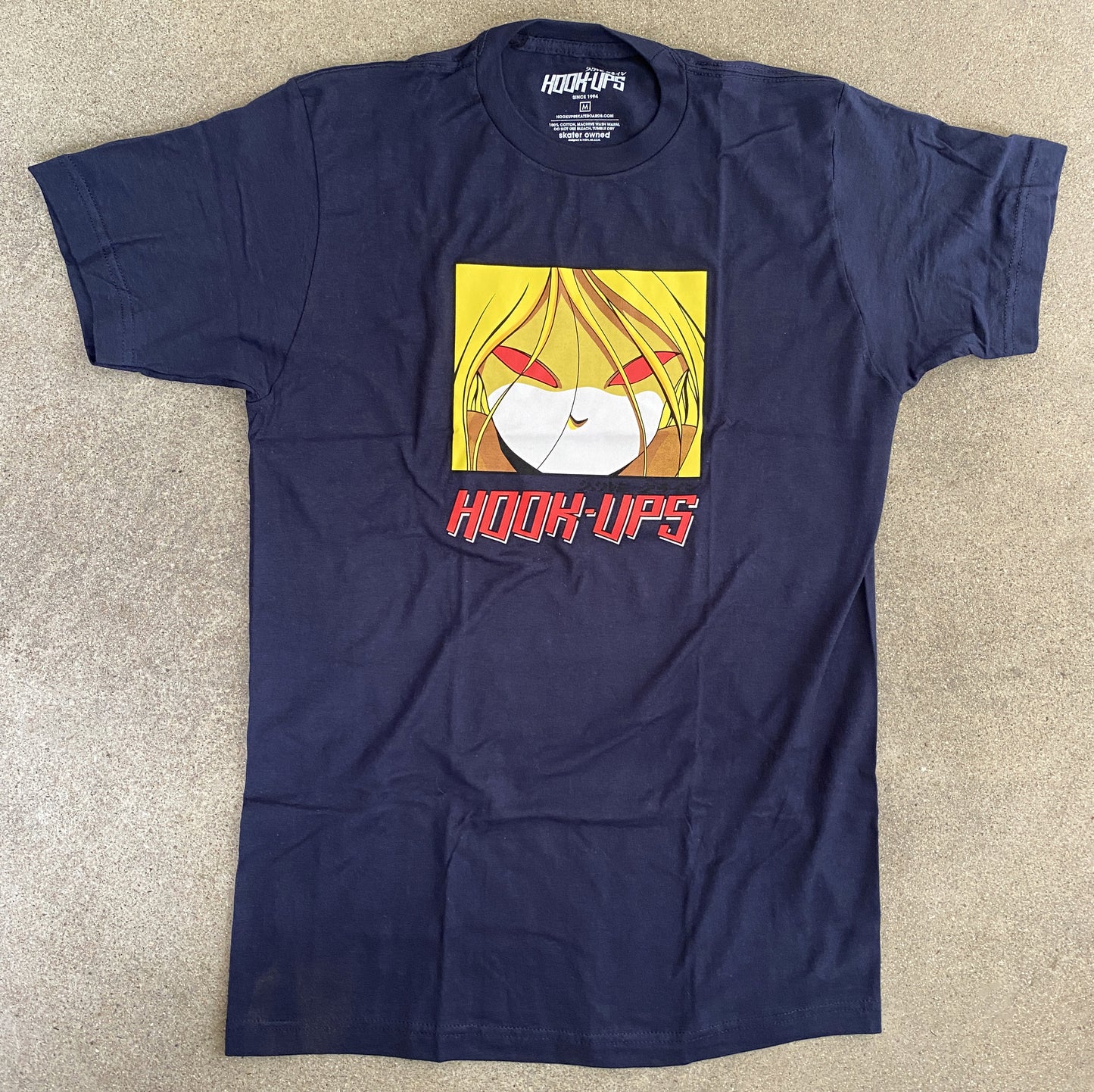 Red Eyes T-shirt - NAVY BLUE