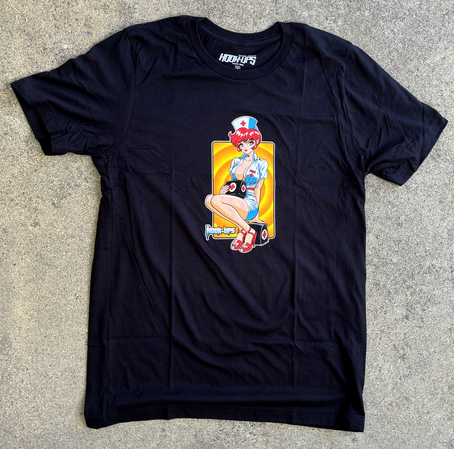 Nurse Trixie T-shirt - BLACK