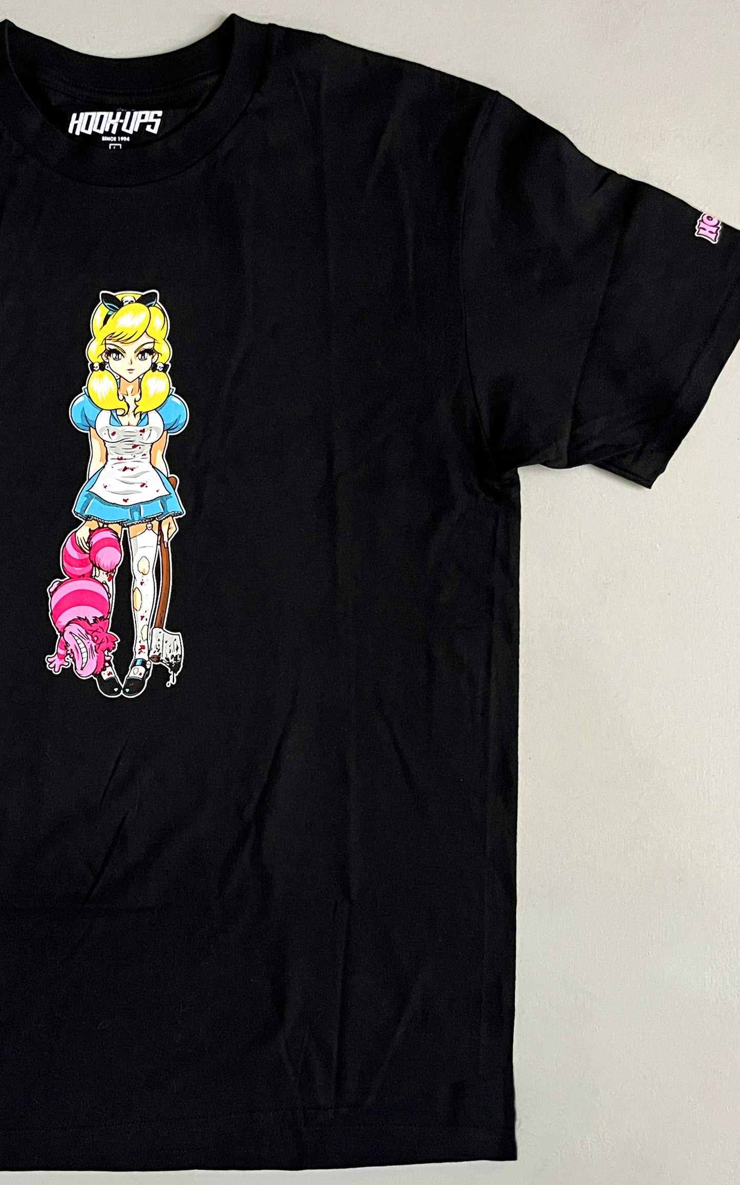 Evil Alice T-shirt - BLACK