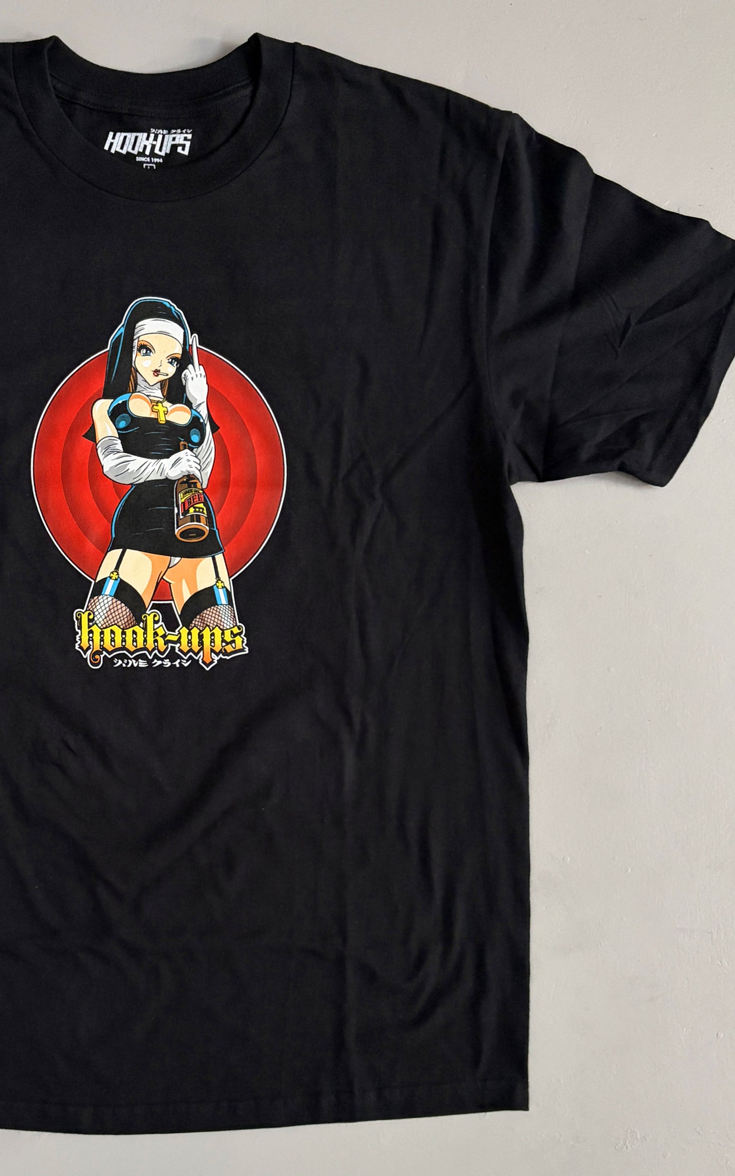 Evil Nun T-shirt - BLACK