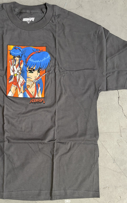 Kitana T-shirt - CHARCOAL - NEW OLD STOCK FROM 2011