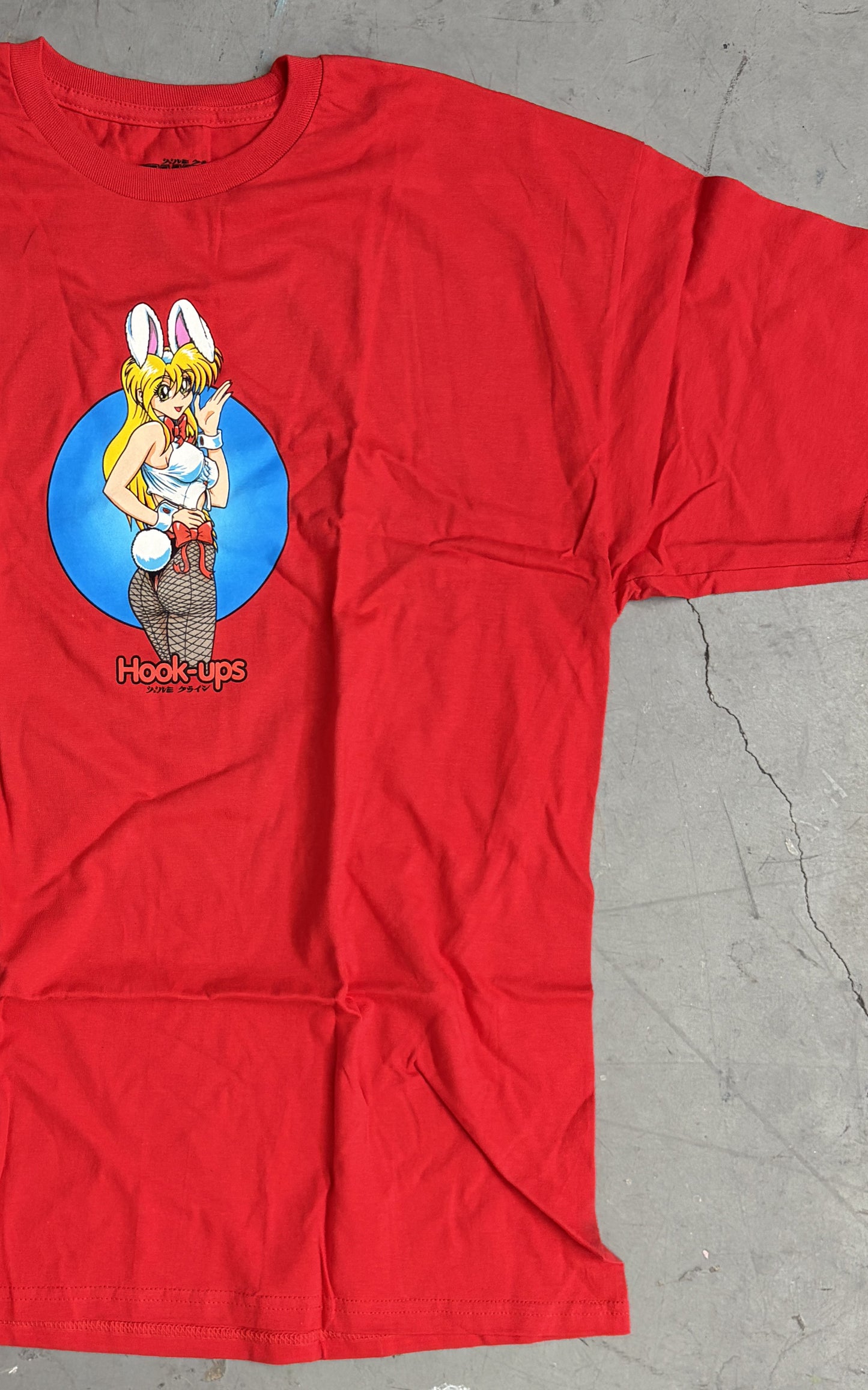 Bunny Girl T-shirt - RED - NEW OLD STOCK FROM 2012