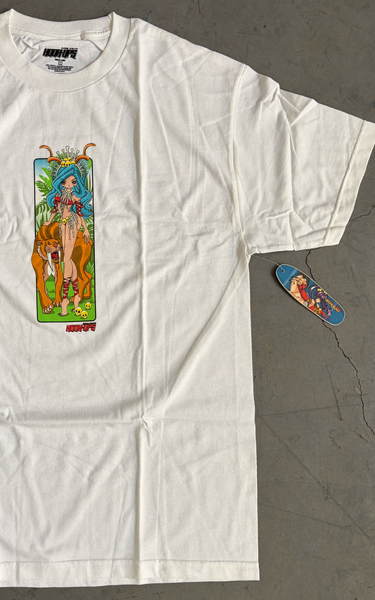 Princess Bone Bone - WHITE T-SHIRT - NEW OLD STOCK FROM 2010