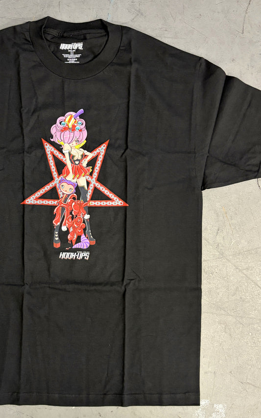 Cheshire Cat Girl- BLACK - NEW OLD STOCK FROM 2009