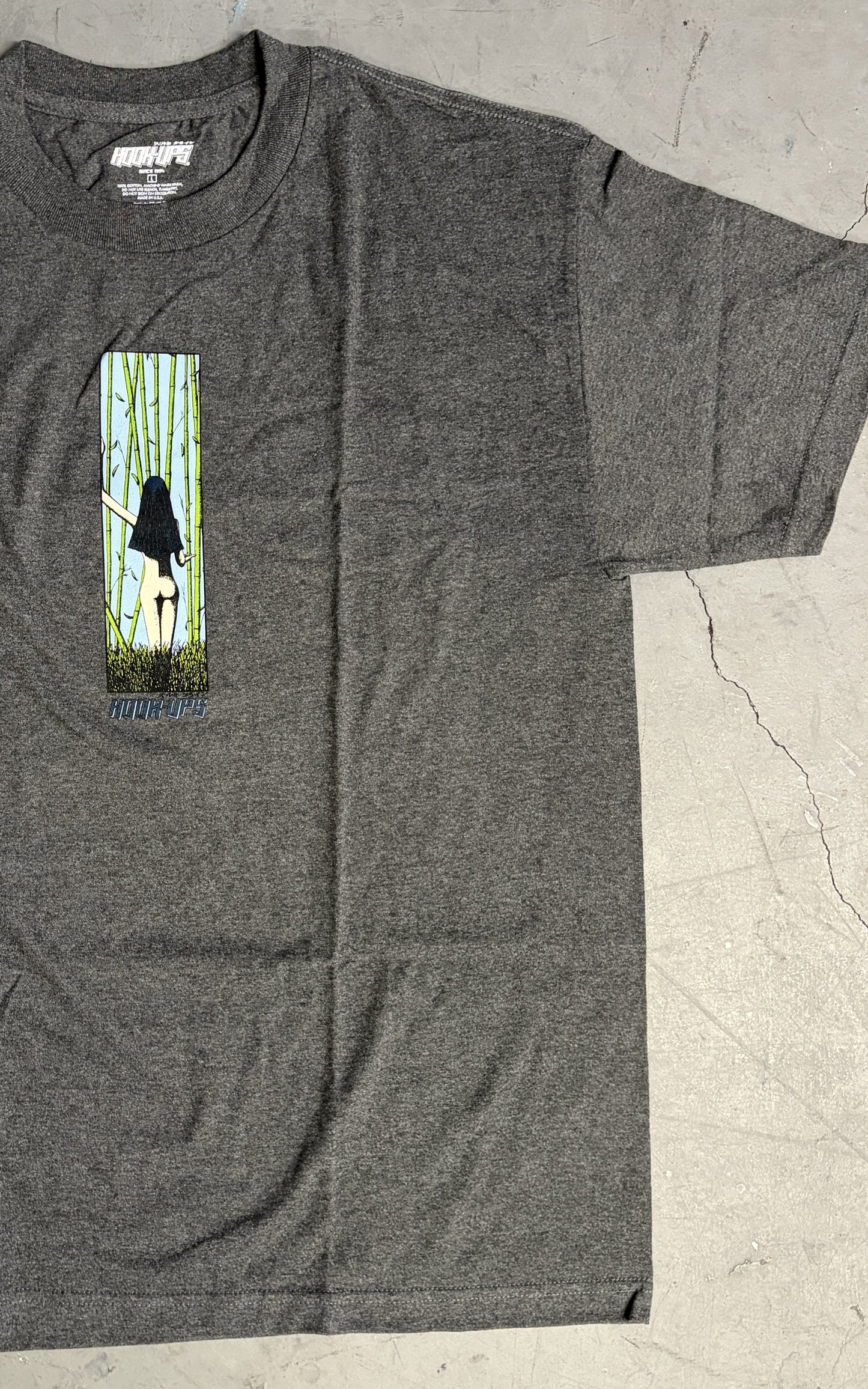 Bamboo Forest - CHARCOAL HEATHER - NEW OLD STOCK FROM 2009