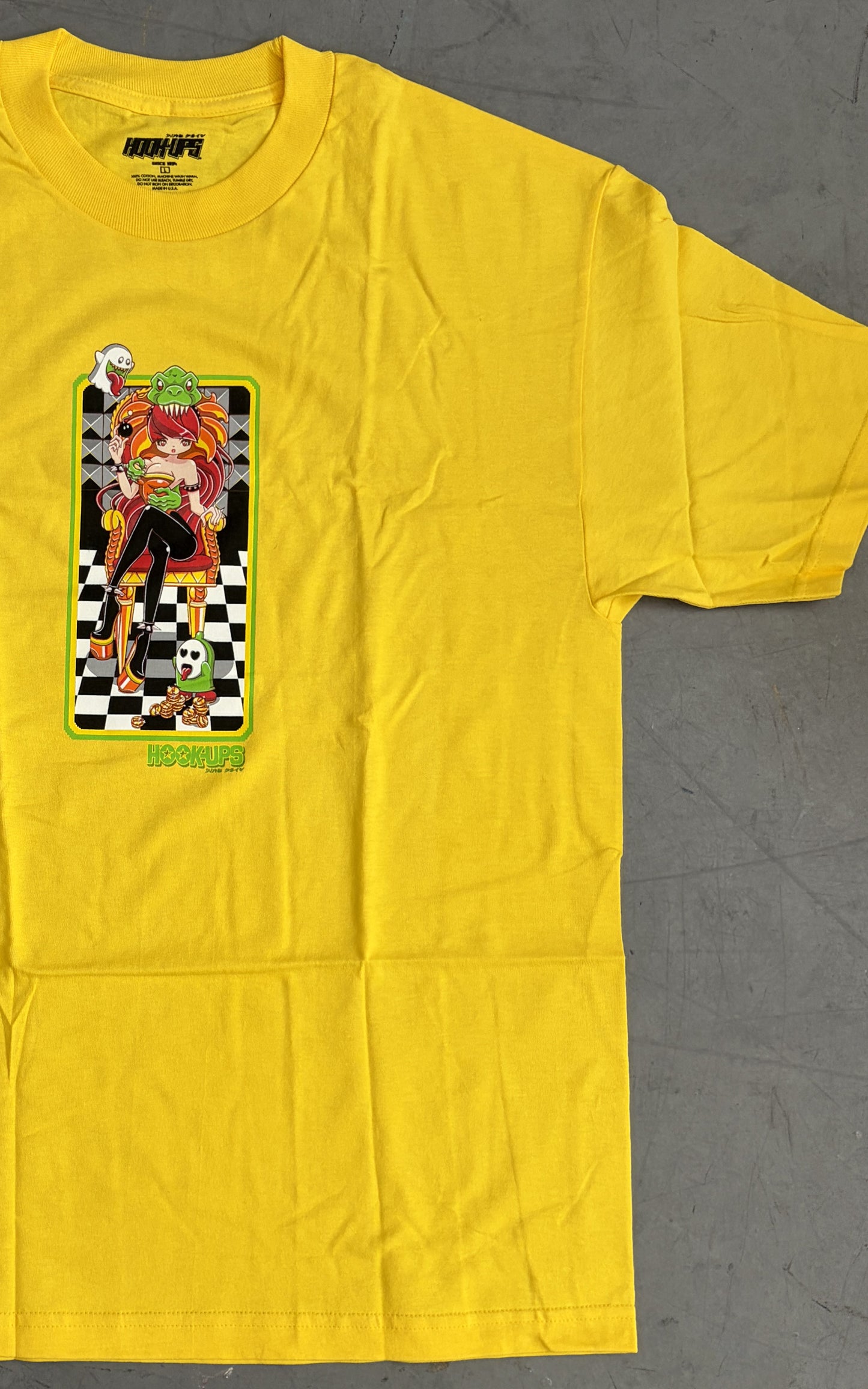 Wowzer T-Shirt - YELLOW - NEW OLD STOCK FROM 2011