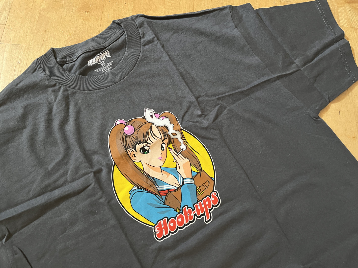 OG Sakura T-Shirt- CHARCOAL - NEW OLD STOCK FROM 2012