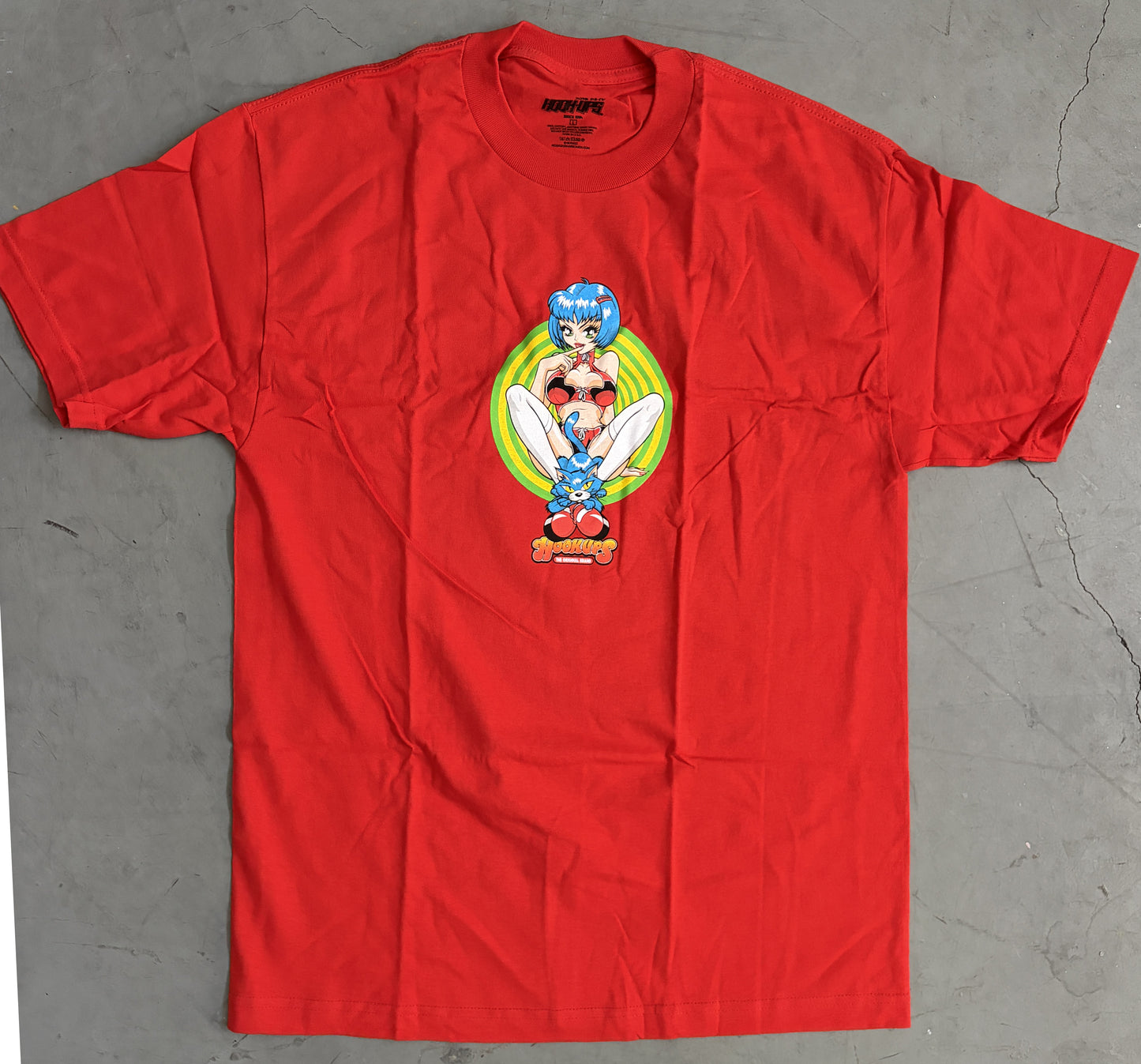 Miss Kitty T-shirt - RED - NEW OLD STOCK FROM 2012