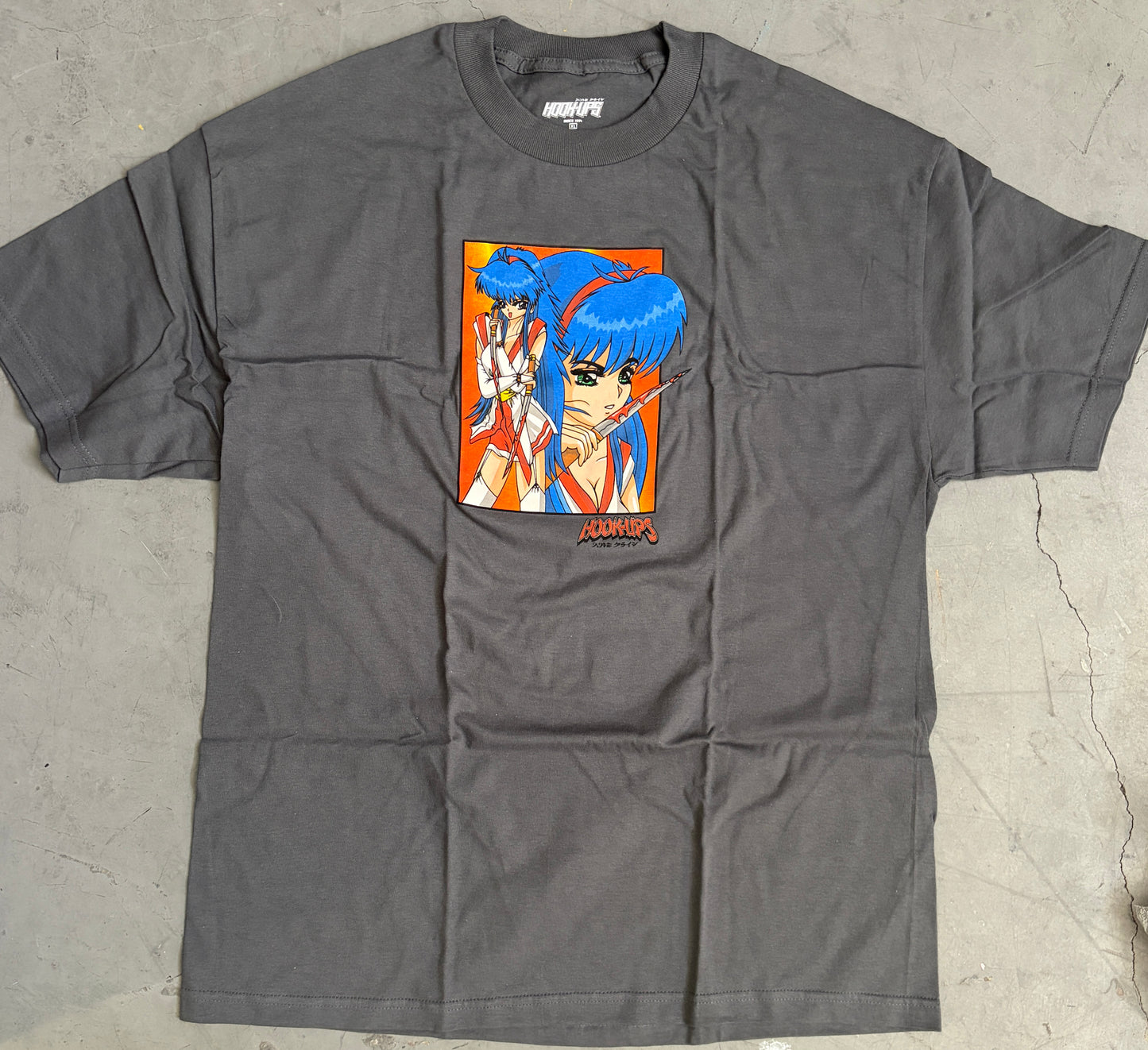 Kitana T-shirt - CHARCOAL - NEW OLD STOCK FROM 2011