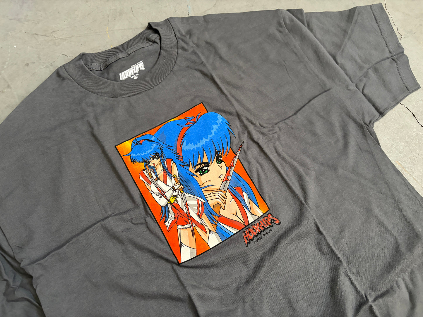 Kitana T-shirt - CHARCOAL - NEW OLD STOCK FROM 2011