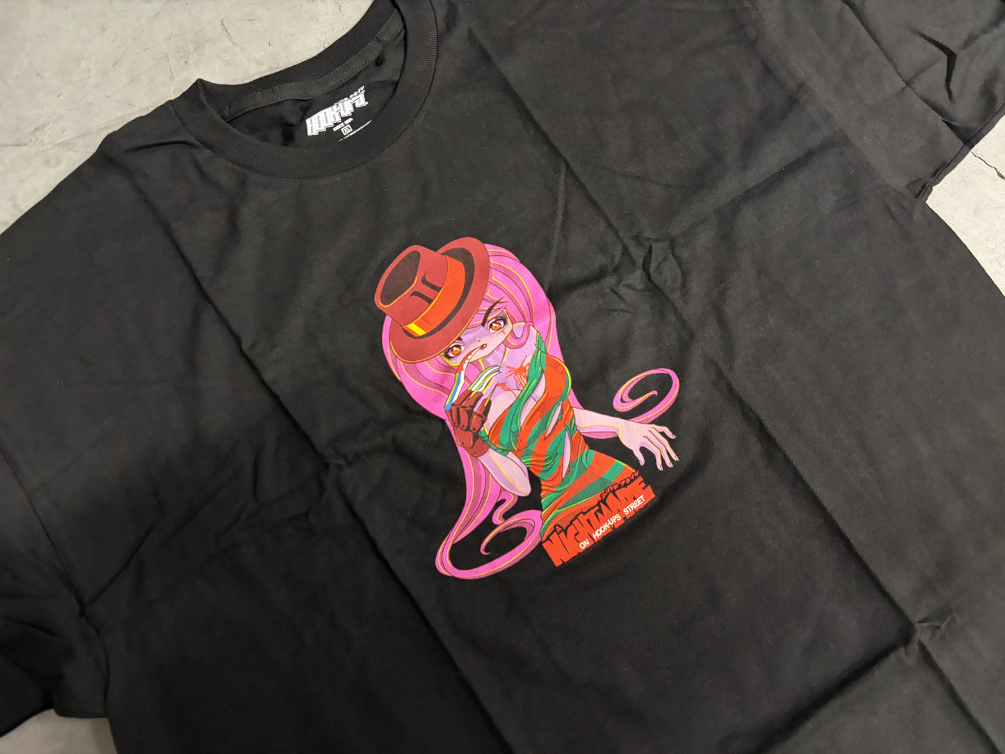 Freddy's Daughter T-shirt - BLACK - NEW OLD STOCK FROM 2012