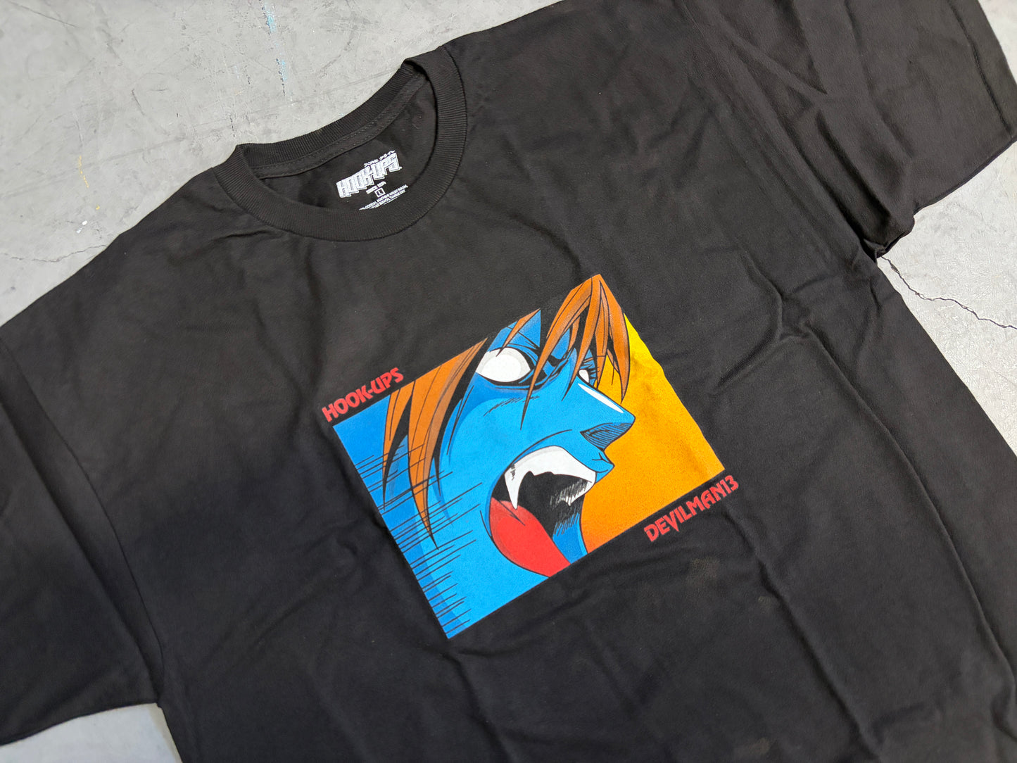 Devilman 13 T-shirt - BLACK - NEW OLD STOCK FROM 2013