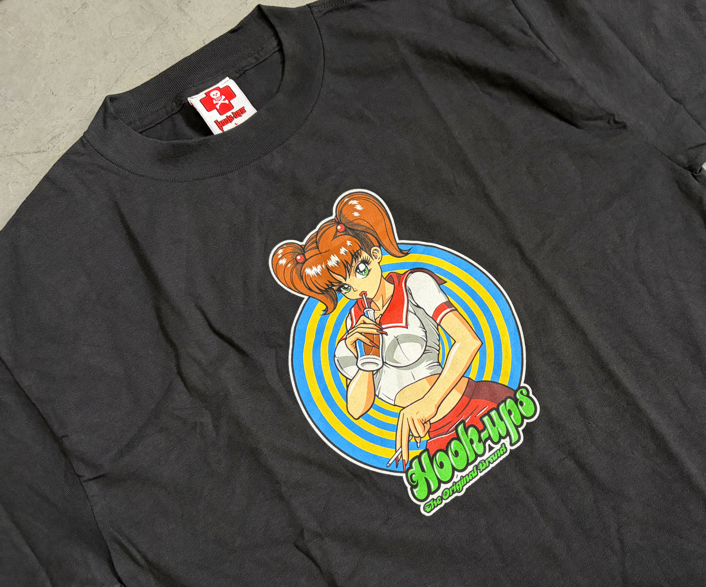 Drinkin Sakura - BLACK T-SHIRT - NEW OLD STOCK FROM 2000