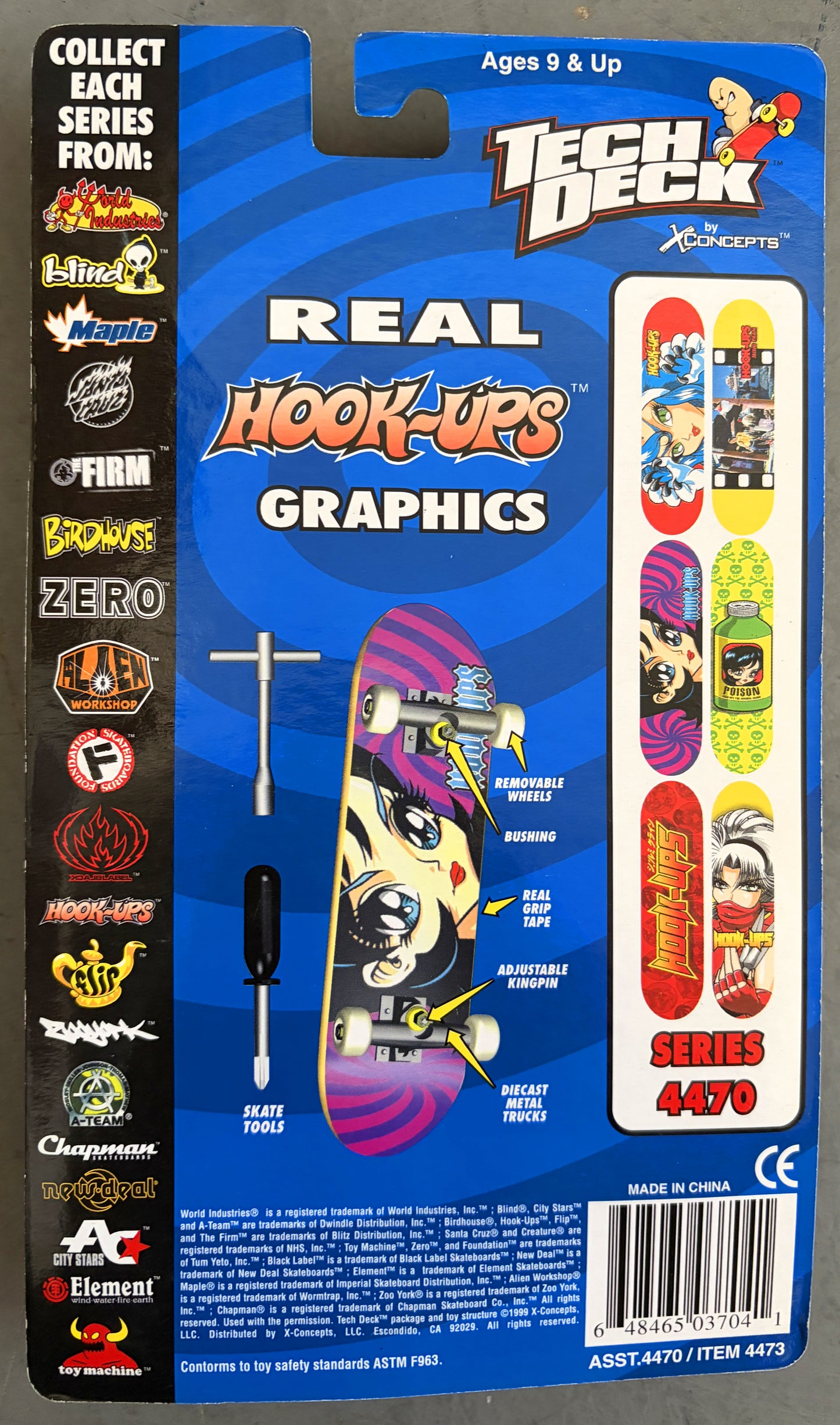 Tech Deck Poison Generation 4 - NEW OLD STOCK FROM 1999