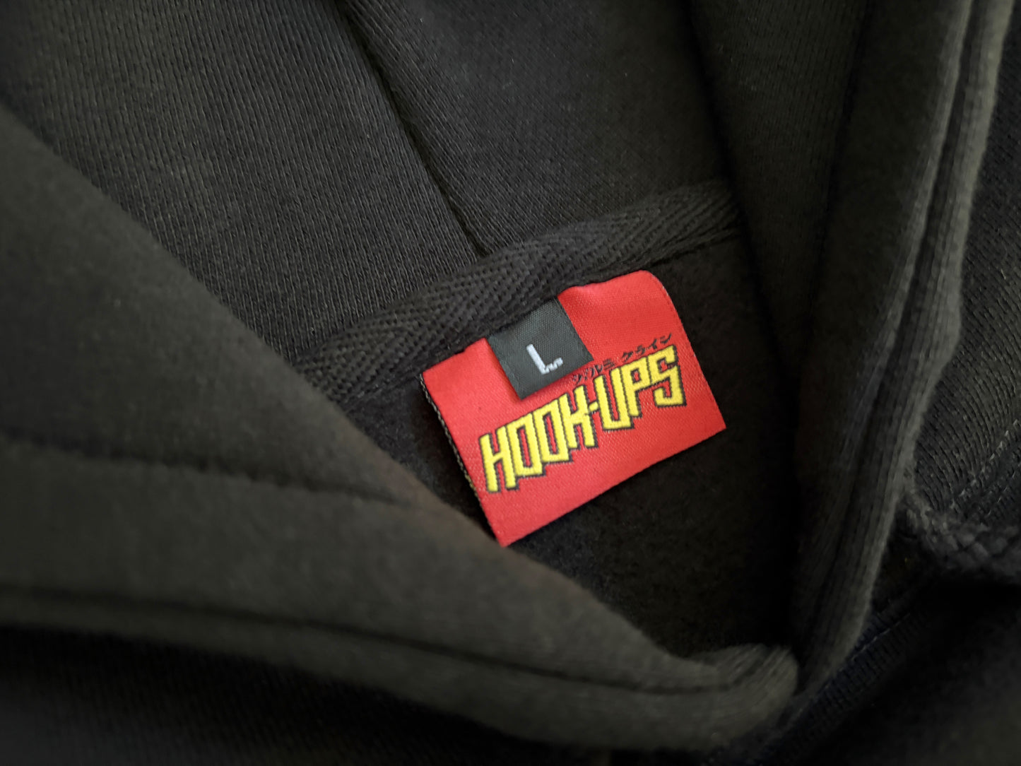 Nurse Girl Nikki HEAVYWEIGHT HOODED SWEATSHIRT - BLACK