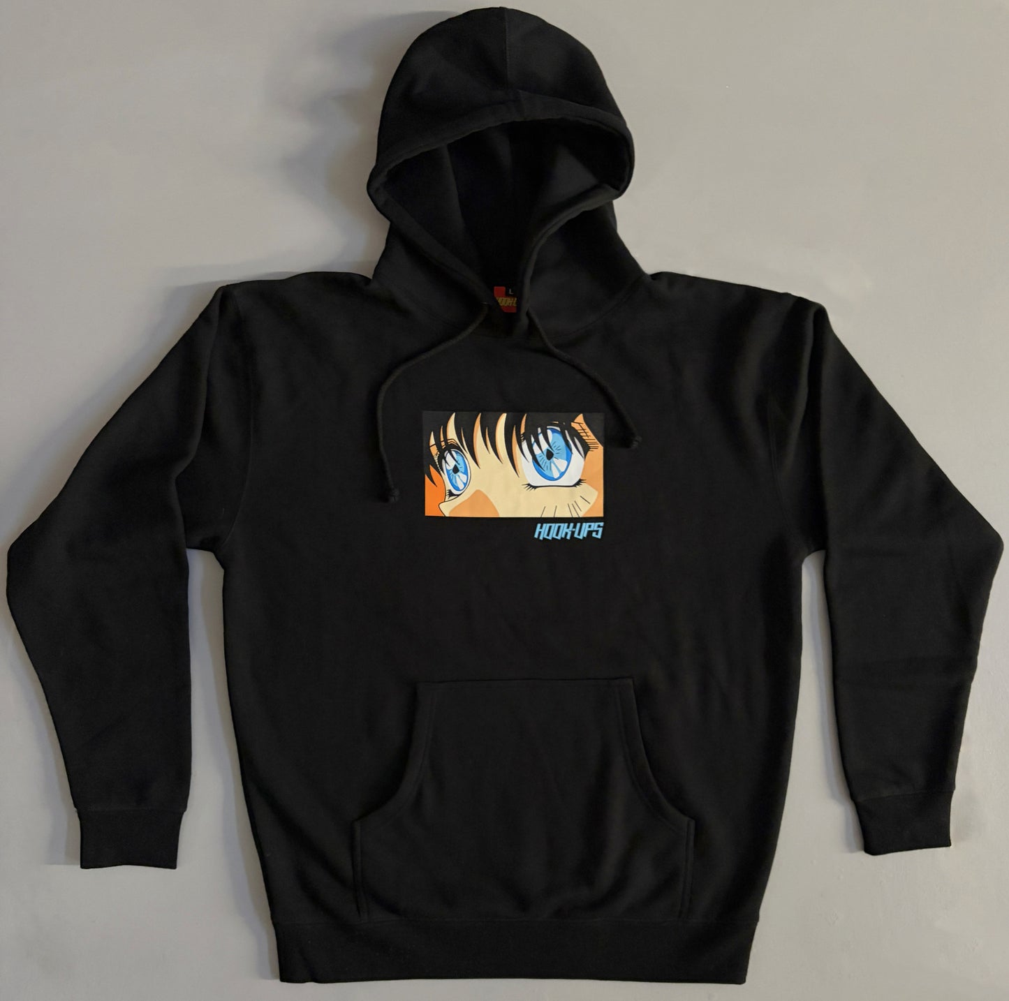 Eyes HEAVYWEIGHT HOODED SWEATSHIRT - BLACK