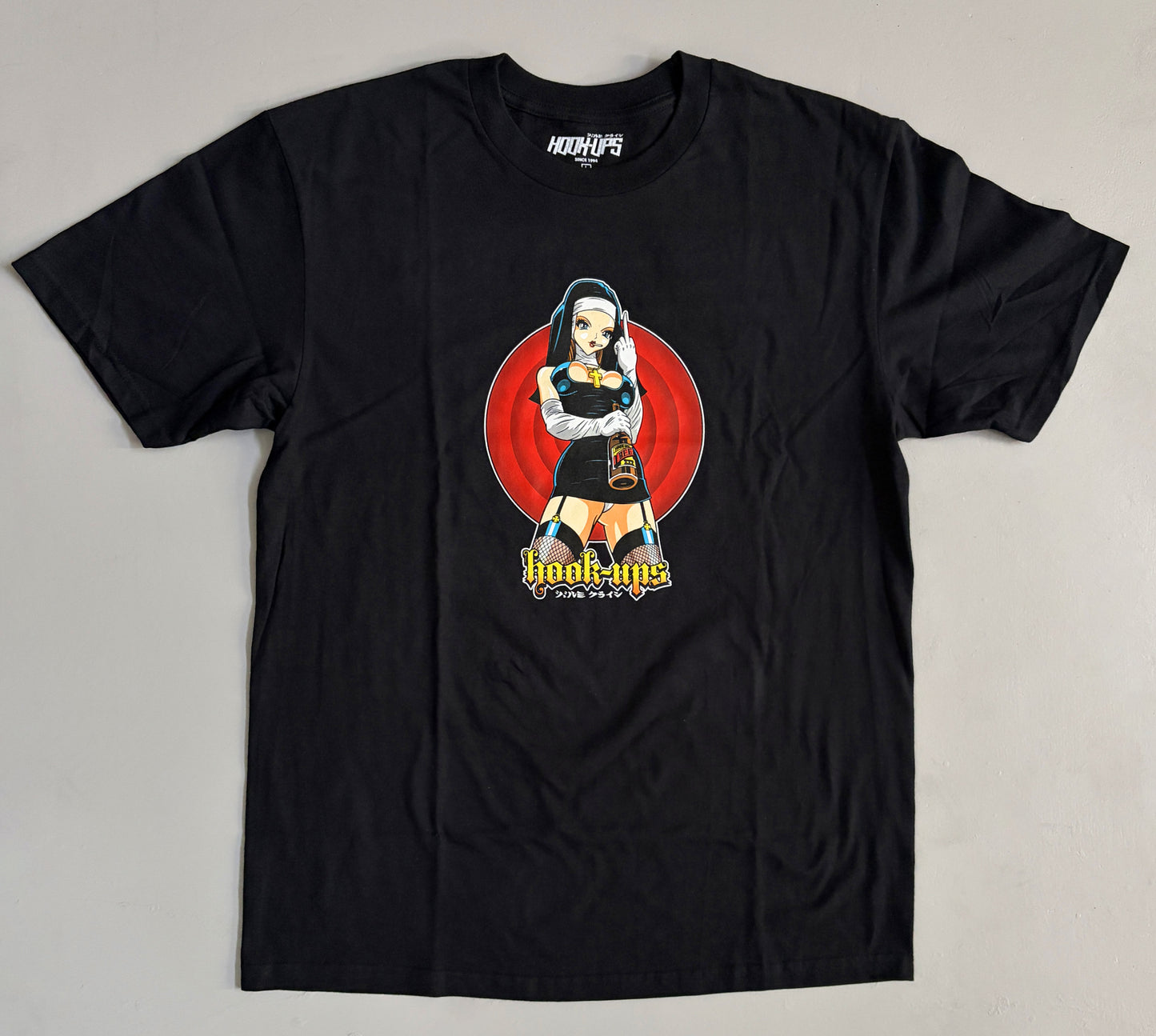 Evil Nun T-shirt - BLACK