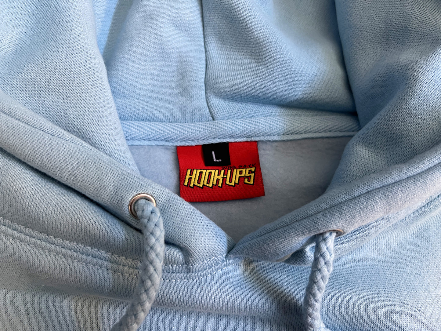 Barrel of a Gun HEAVYWEIGHT HOODED SWEATSHIRT - AQUA BLUE