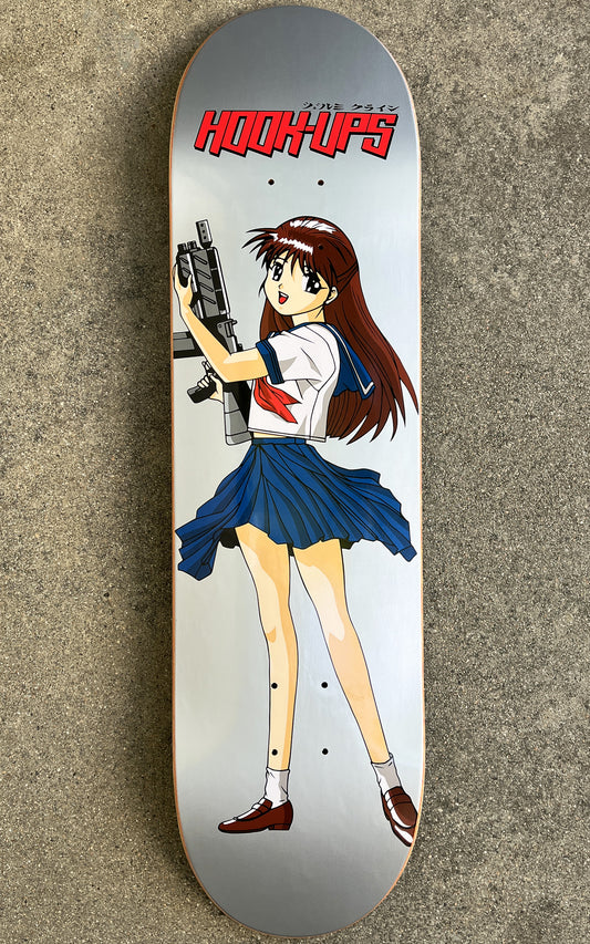 Machine Gun Girl - 8.25 X 32.25