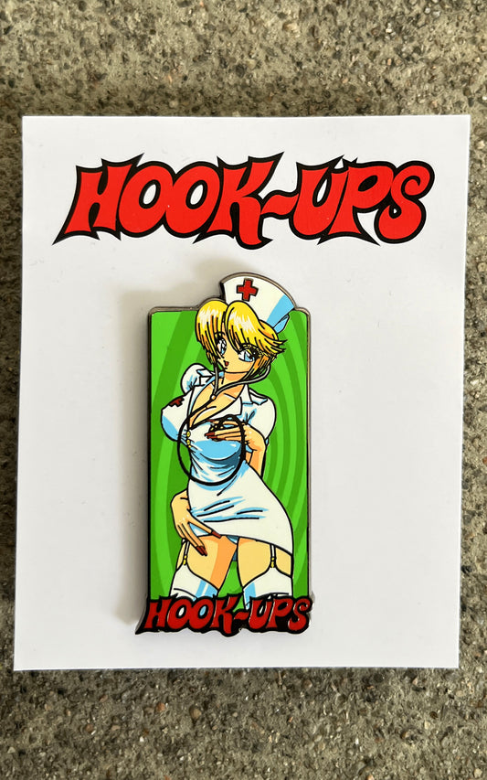 Nurse Girl Nikki hard enamel pin