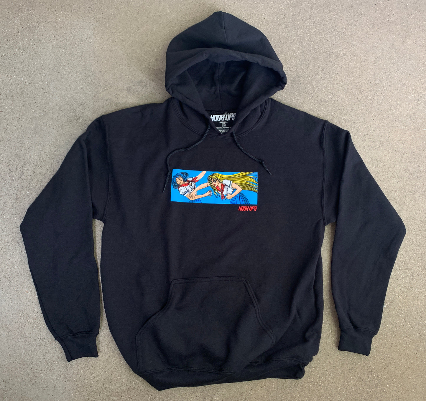 Battle School Hooded Sweatshirt - BLACK