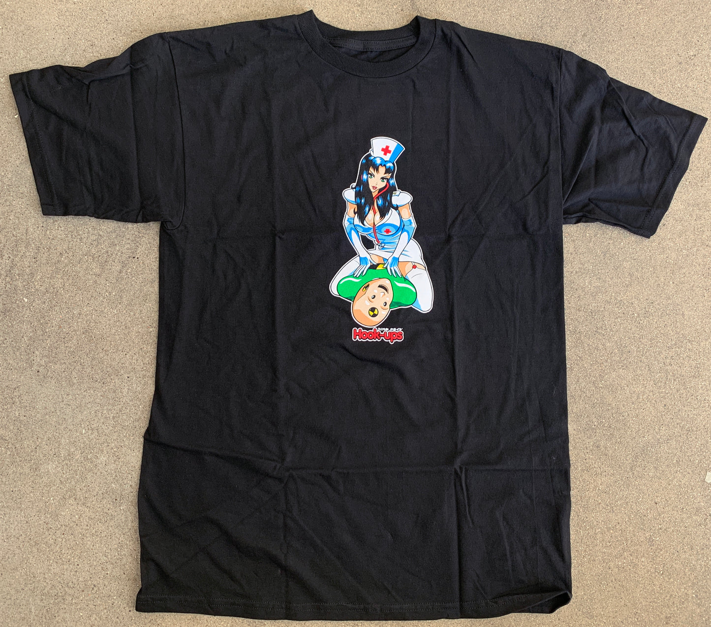 CPR Nurse T-shirt - BLACK